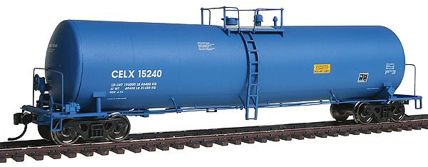 Walthers 920-100212 HO Scale Celtran 54' 23k Gallon Funnel Flow Tank Car #15240