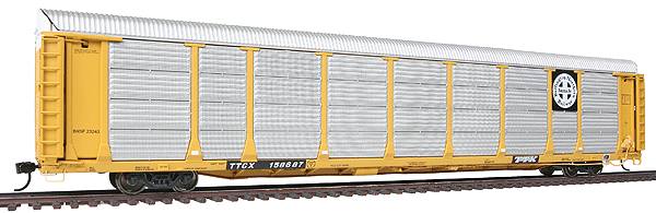 Walthers 920-101302 HO Burlington Northern Santa Fe 89' Thrall Bi-Level Auto Car