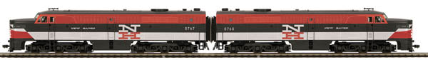 MTH 80-2083-1 New Haven Alco PA AA Diesel Locomotive w/PS3