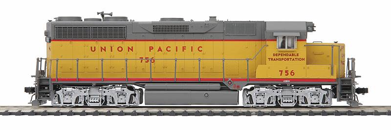 MTH 80-2173-0 HO Union Pacific GP35 Diesel Locomotive DCC Ready #756