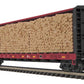 MTH 20-98848 O CSX Center Beam Flat Car w/ Log Load #600709 LN/Box