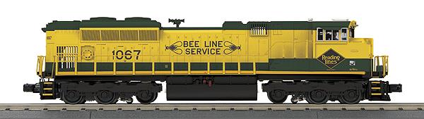 MTH 30-20135-1 Reading SD70ACe Imperial Diesel w/PS 3.0 #1067