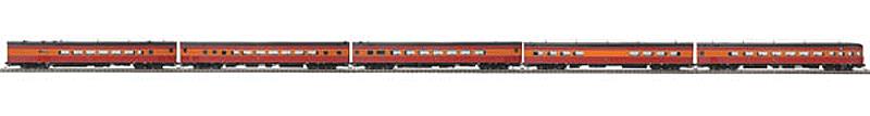 MTH 80-60041 HO Southern Pacific Lines Passenger Car Set (Set of 5)