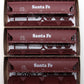 Accurail 8035 HO Scale Santa Fe Center Flow Covered Hopper ATSF Kit (Set of 3)