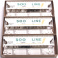 Accurail 8038 HO SOO Line ACF Centerflow 3-Bay Covered Hopper Kits (3)