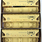 Accurail 20998 HO CSX How Tomorrow Moves ACF 3-Bay Covered Hopper Kit (Set of 3)