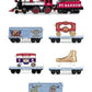 Micro-Trains 99321190 P.T. Barnum Circus N Gauge Steam Train Set MT/Box