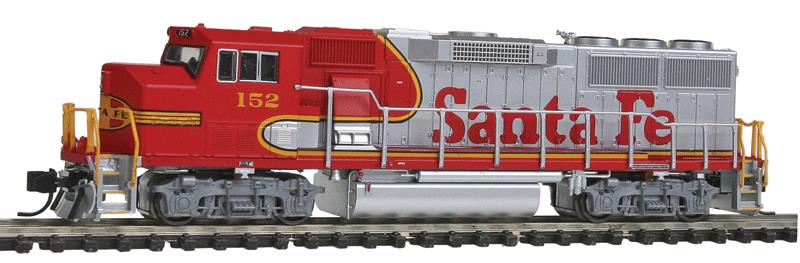 Fox Valley Models 70504 N Scale Santa Fe GP60M Diesel Locomotive #152