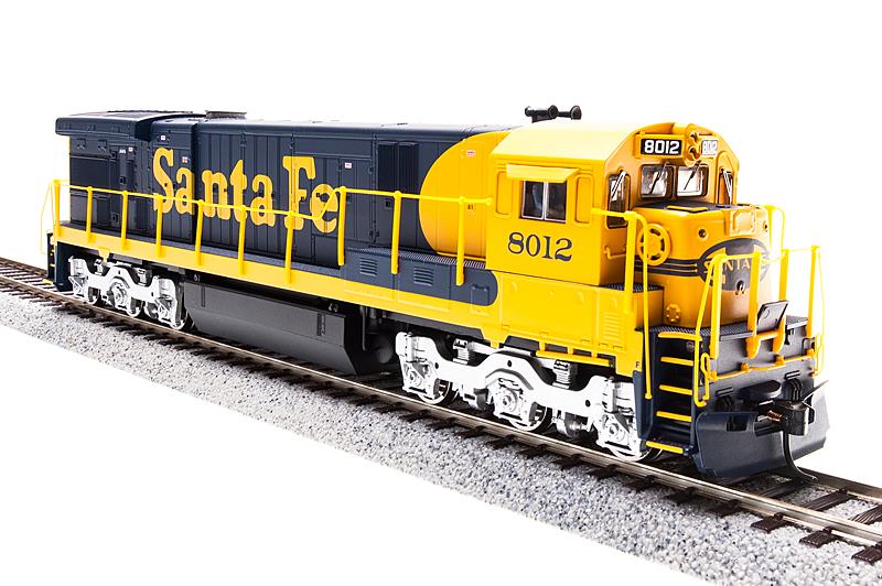 Broadway Limited 2440 HO Santa Fe 797 GE C30-7 #8012 w/ DCC&SND
