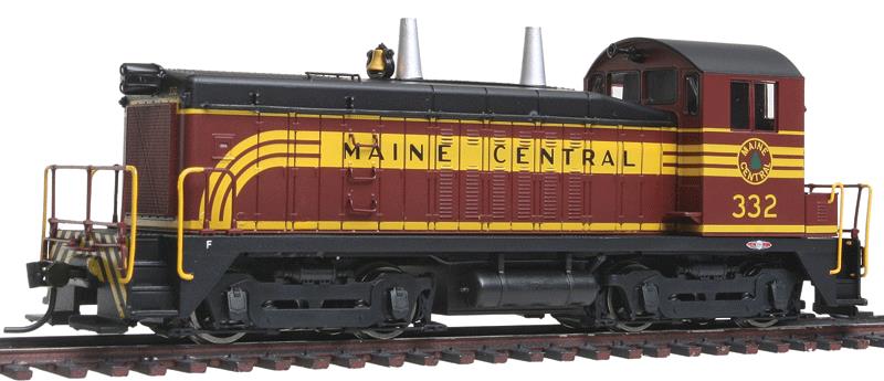 Broadway Limited 2646 HO Maine Central EMD SW7 with Sound & DCC Paragon2™ #332