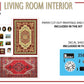 MiniArt 35646 1:35 Living Room Interior Furniture Plastic Model Kit