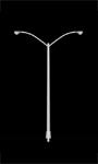 JTT Scenery Products 97319 1/4"-1:48 Scale Light / Utility Poles #3 (Pack of 4)