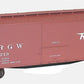 Accurail 46311 HO Scale Denver and Rio Grande Western 40' USRA Double Boxcar