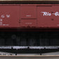 Accurail 46469 HO Scale Denver and Rio Grande Western 40' Double Boxcar - #63408