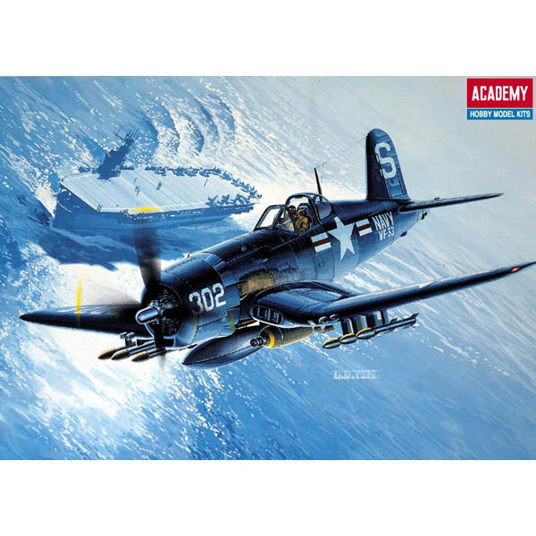 Academy 12267 1:48 F4U-4B Corsair USA Military Aircraft Plane Model Kit