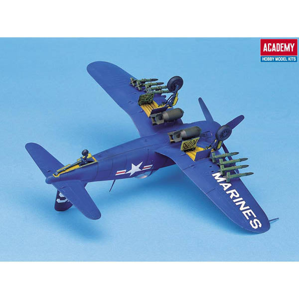 Academy 12267 1:48 F4U-4B Corsair USA Military Aircraft Plane Model Kit