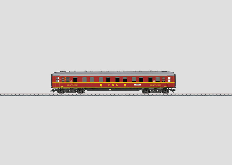Marklin 43252 HO Scale DSG Passenger Car w/Sound