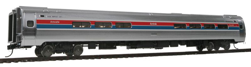 Walthers 920-11240 HO Scale Amtrak 85' Amfleet I Amcafe (Phase II) Passenger Car