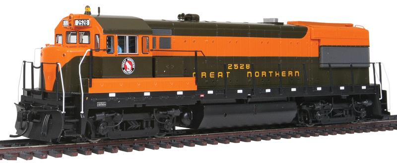 Walthers 920-4165 HO Great Northern GE U28B Diesel Locomotive #2528