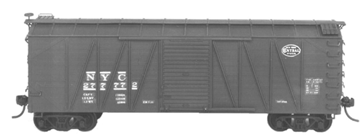 Tichy 6026 HO USRA Single Sheathed Wood Boxcar 40' Undecorated Kit (Set of 6)