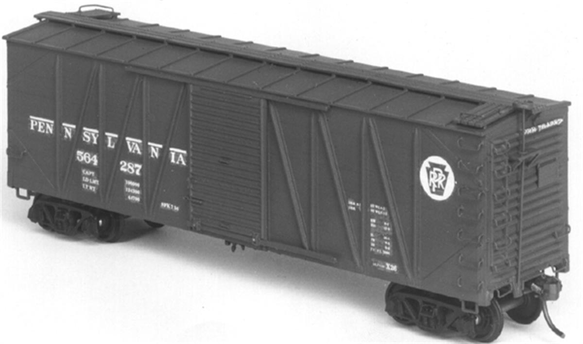 Tichy 6026 HO USRA Single Sheathed Wood Boxcar 40' Undecorated Kit (Set of 6)