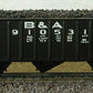 Bluford Shops 14201 N Scale Boston & Albany 14 Panel 3-Bay Hopper #910531