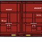 Bluford Shops 188-86401 N Scale Norfolk Southern 86' Auto Parts Box Car #657445
