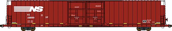 Bluford Shops 188-86401 N Scale Norfolk Southern 86' Auto Parts Box Car #657445