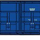 Bluford Shops 188-86441 N Scale Galveston 86' DD Auto Parts Box
