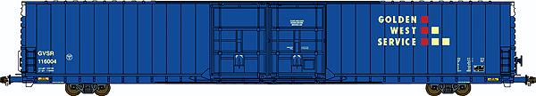 Bluford Shops 188-86441 N Scale Galveston 86' DD Auto Parts Box