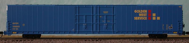 Bluford Shops 188-86441 N Scale Galveston 86' DD Auto Parts Box