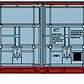 Bluford Shops 188-86491 N Santa Fe 86' Double-Door Auto-Parts Boxcar #36714