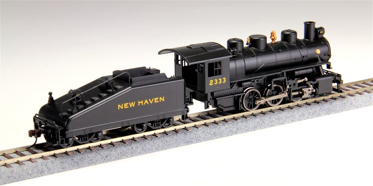 Bachmann 51606 HO New Haven USRA 0-6-0 Steam Loco & Slope-Back Tender w/DCC