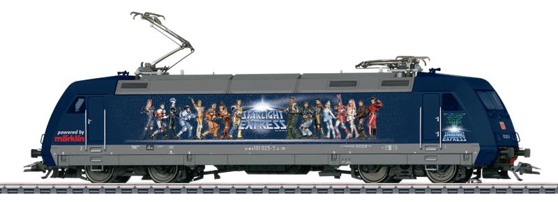 Marklin 39372 HO DB AG Starlight Express BR Electric Locomotive #101 025-5