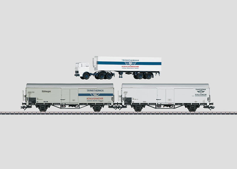 Marklin 47322 HO "Transthermos" Refrigerator Car Set