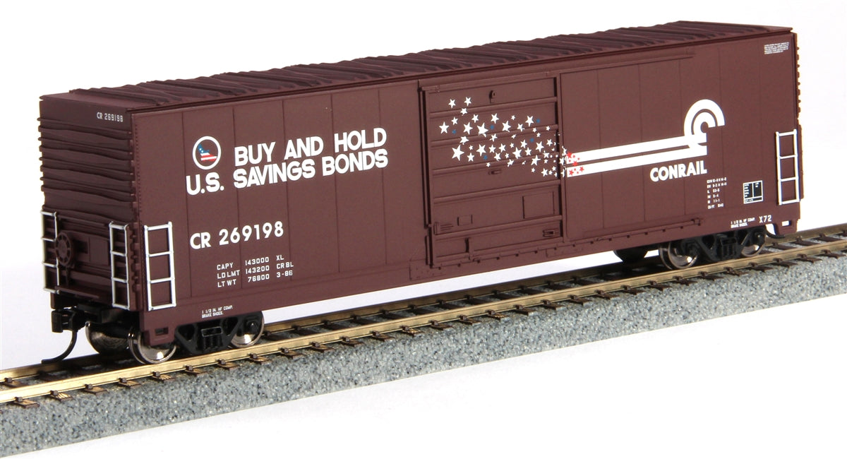 Walthers 910-1902 HO Scale Conrail 50' Single-Door Boxcar #269198