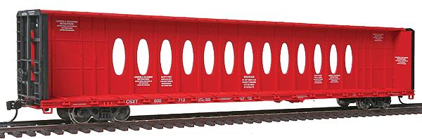 Walthers 910-4813 HO CSXT 72' CB Flatcar #600713