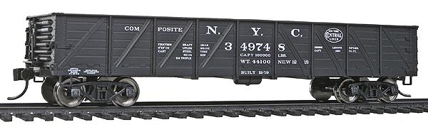 Walthers 910-5660 HO Scale NYC 40' Drop Bottom Gondola #349748