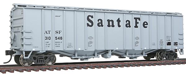 Walthers 910-7202 HO Scale ATSF 50' Airslide Hopper Car #310546