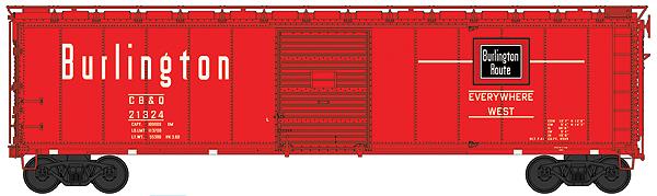 Walthers 920-101603 Chicago Burlington & Quincy 50' SD Boxcar #21312
