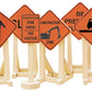 Lionel 6-81064 O Construction Zone Signs #2 MT/Box