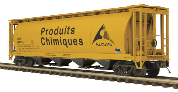 MTH 20-97777 O Alcan 100t 4-Bay Cvd.Hopper