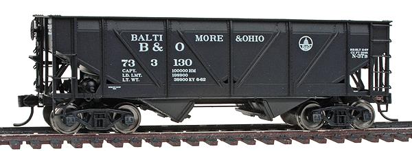 Walthers 932-42321 HO Scale 50 Ton Steel Sheathed War Hopper B&O #733130