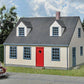 Walthers 933-3776 HO Scale Cape Cod House Model Building Kit