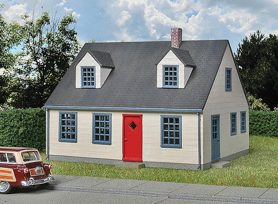 Walthers 933-3776 HO Scale Cape Cod House Model Building Kit