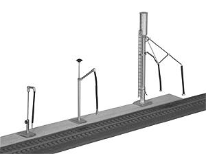 Stewart 103 HO Scale 3-In-One Diesel Sand Tower Fuel & Water Column Kit