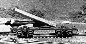 Keystone HO-HO-107 HO Climax Log Car Building Kit