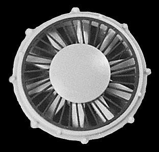 Cannon 1707 First Generation EMD Diesels 36" Radiator Fan (Pack of 4)