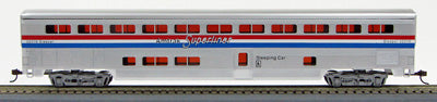 Con-Cor 0001-0802 HO Amtrak Phase III 85' Streamlined Superliner Coach Car