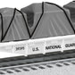 Lionel 6-39395 O USA National Guard Flatcar w/ Tarped Load LN/Box